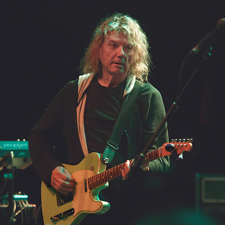 Jerry Harrison & Andrew Belew at The Danforth Music Hall on March 2, 2023. Embrace Presents presentation.