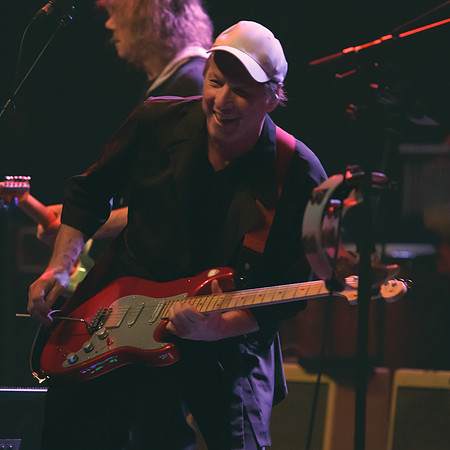 Jerry Harrison & Andrew Belew at The Danforth Music Hall on March 2, 2023. Embrace Presents presentation.