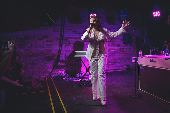 RAYE performed at The Velvet Underground in Toronto