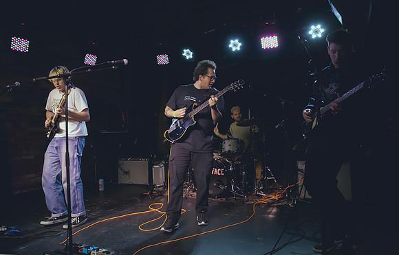 Sad Park performing at Velvet Underground on April 1, 2023