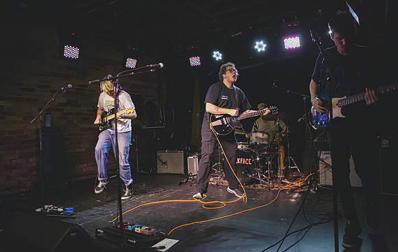 Sad Park performing at Velvet Underground on April 1, 2023