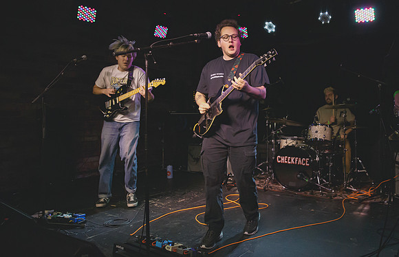 Sad Park performing at Velvet Underground on April 1, 2023