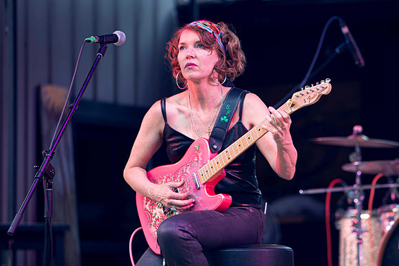 Sue Foley at Blues Holler in Uxbridge.
