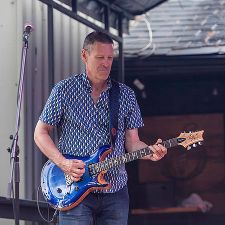Larry Kurtz & The Lawbreakers at Blues Holler in Uxbridge, July 8, 2023.