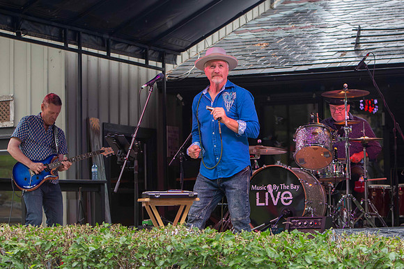 Larry Kurtz & The Lawbreakers at Blues Holler in Uxbridge, July 8, 2023.