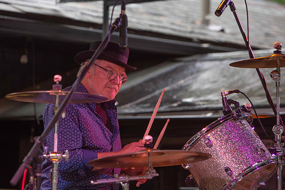 Larry Kurtz & The Lawbreakers at Blues Holler in Uxbridge, July 8, 2023.