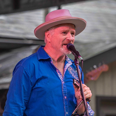 Larry Kurtz & The Lawbreakers at Blues Holler in Uxbridge, July 8, 2023.