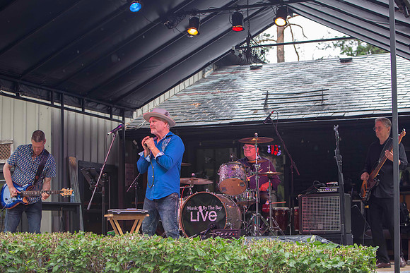 Larry Kurtz & The Lawbreakers at Blues Holler in Uxbridge, July 8, 2023.