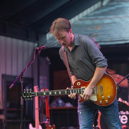 Spencer Mackenzie at Blues Holler in Uxbridge